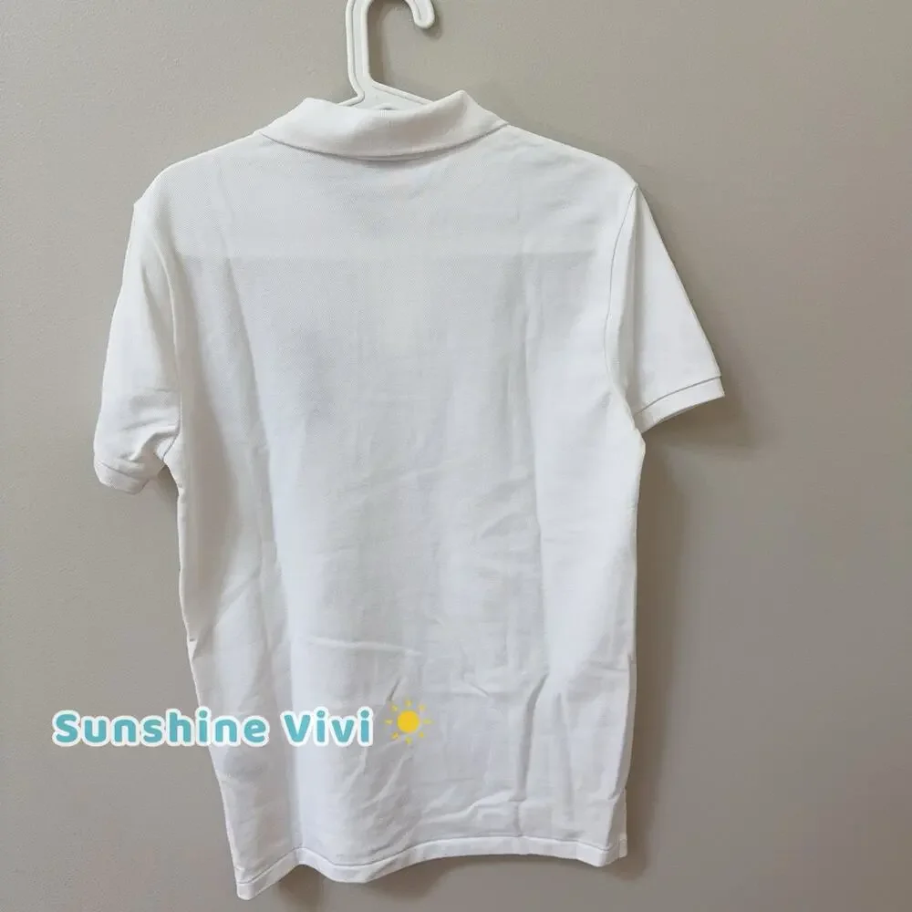 NWT Polo Ralph Lauren Custom Slim Fit Polo Bear Polo Shirt Men's Small White